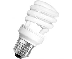 Osram Dulux Lampada Fluorescente Compatta E14, 12 W, Bianco Caldo