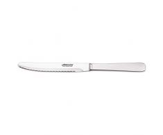 Arcos Coltelleria da Tavola - Coltello Tavola - Monoblocco Unipezzo 125 mm Colore Argento