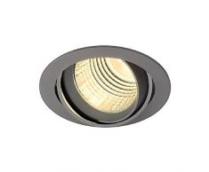 SLV, Luce da incasso, forma rotonda, A, 2000 lumen, 3000 kelvin