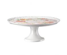 Rosenthal 10430Â âÂ 407165Â âÂ 12819Â âÂ Maria Pink Rose Piatto per Torta su Piede, Misura Grande, 31,5Â cm