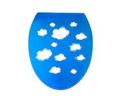 Outlook Design Italia V6V0100600 WC Decor Sticker Decorativo per Copri WC, Clouds 6