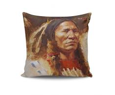 Asir Group LLC ntvkrlnt-5Â Kissy Cuscino, Multicolore