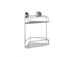 Croydex, mensole da doccia, acciaio, argento, taglia unica