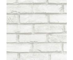 Venilia Pellicole Wall White, Adesivo, Decorativo, mobili, Carta da Parati, Foglio Autoadesivo, PVC, Senza ftalati, Bianco, 90 cm x 2,1 m, 53499, 90cm x 2,1m