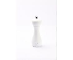 Bisetti 42502 - Macinapepe in faggio, 18 cm, Colore: Bianco