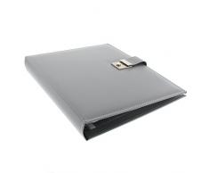 Goldbuch - Album Fotografico Cezanne, 30 x 31 cm, 100 Pagine Bianche con Pergamena, in Ecopelle 26x34 cm Stein