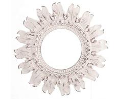 Dcasa Decorato Specchi da Parete Mobili Adesivi Decorazione della Casa Unisex Adulto, Crema (Crema), Unico
