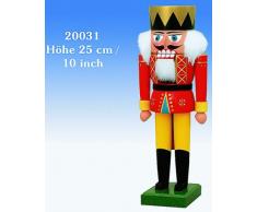 KWO Olbernhau 20030 - Schiaccianoci Re, 19 cm
