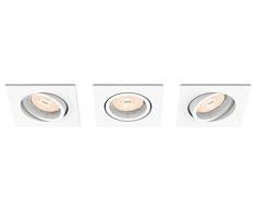 Philips myLiving 5019331PN Faretto da incasso Bianco GU10 LED