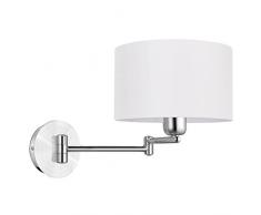 EGLO 88563 torcia, alluminio, E27, bianco