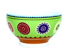 Quid 4060198 Excellence - Zuppiera, in terraglia, 13,5 cl, colore: Verde