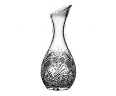 Crystaljulia 07997 - Caraffa per vino, in cristallo al piombo, 1000 ml