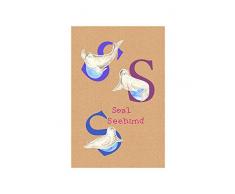 Komar Quadro da Parete ABC Animal S Poster Immagine Soggiorno Camera da Letto Decorazione Stampa Stampa Senza Cornice Disponibile in Tre Misure, Multicolore, P036S-30x40