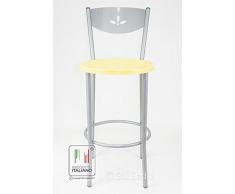 Stil Sedie Sgabello Cucina, Ferro, Taglia Unica