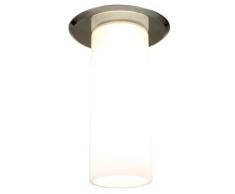 Naeve Leuchten, Lampada in vetro da incasso a soffitto, lampadina a risparmio energetico inclusa 35,0 W, classe di efficienza energetica A, 520 lumen, 230,0 V, 2700 kelvin, attacco E14