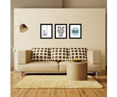 WALPLUS Wall Art Frame Live Simply Lettera Relax Stampa su Tela murale Decalcomanie Soggiorno Scuola Materna Ristorante Hotel Cafe Ufficio Decorazioni per la casa Decorazione