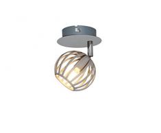 Interfan Base con faretto G9, Grigio, 17Â x 10.50Â x 14Â cm