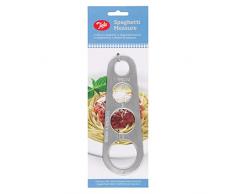 Tala dosatore per Spaghetti, Acciaio Inox, Argento, 18.5Â x 6.2Â x 0.3Â cm
