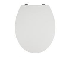 Wenko 22417100Â Mora Copriwater in Duroplastica Bianco, 37Â x 44,5Â x 10 cm.