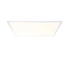 Brilliant Charla - Pannello in metallo, 36 W, colore: Bianco