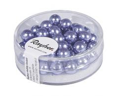 Rayher 14401308 - Perle di Vetro Renaissance, 6 mm, Confezione da 45 Pezzi