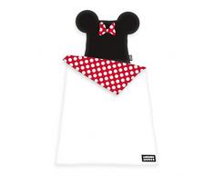 Herding Disney Minnie Mouse Set di Biancheria da Letto, Cotton, Bianco, 140 x 200 cm, 70 x 90 cm