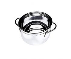 MEPRA Legumiera Senza Coperchio N.T, 22 cm, Acciaio Inossidabile 18/10