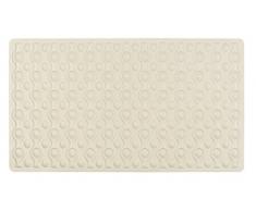 Wenko Vasca Rocha Tappetino Antiscivolo Per Vasca Da Bagno Con Extra molte Ventose, caucciù naturale, Beige, 70 x 40 x 0.1 cm