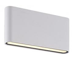 Interfan Book applique da esterno, bianco, 3Â x 17.50Â x 9Â cm