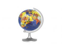 Home Mappamondo Globo, Multicolore, 11.5x10x18.5 cm