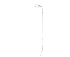 Rossini Illuminazione 10320-80-B Lampada da Parete Alogena R7s, 120 W, Cromo