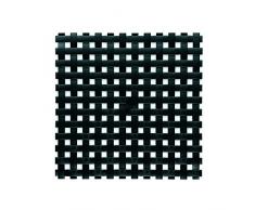 kela Samos 21225 - Tappetino per Doccia in PVC, Antibatterico, 54 x 54 cm, Colore: Nero