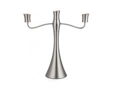 Zilverstad Candelabro Monte, 3 Bracci, in Lega di Zinco, Argento, 115x335x340mm
