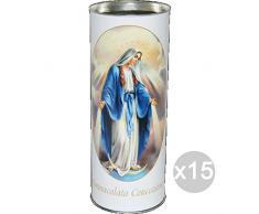 Glooke Selected Set 15 Lumini U Ceri T80 Bianco Immacol.Concez 121L Profumazione E Decorazione