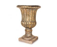 EUROCINSA RIF. Vaso Firenze 48Ãx71 cm Oro Antico