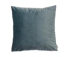 B & h Cuscino, Velluto, Zaffiro, Singolo, 45Â x 45Â x 5Â cm