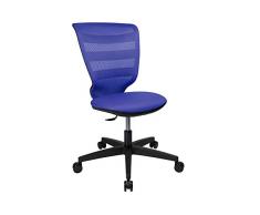Topstar X-Pander Junior Sedia Girevole per Bambini, Tessuto, Blu, 54 x 44 x 89 cm