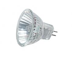 Avalva 0575 Lampada 35W G5.3 riflettore Alluminio Argento