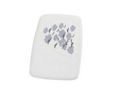 38 x 80 cm Ridder 683140-350 Tappetino per vasca da bagno Playa colore: Arancione effetto neon