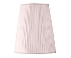 Paralume Plissettato forma Bistrot Ã 30Â x 15Â x 40Â (plissÃ© mano) rosa pallido