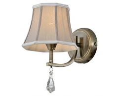 Light Prestige Udine lampade a candela da parete, struttura, E14, 40Â W, Oro, 24Â x 17Â x 26.5Â cm