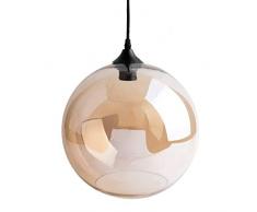 V-TAC Lampadario Sospensione, Vetro Ambrato