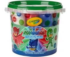 CRAYOLA creativitÃ Secchio, Multicolore, 22.09Â x 20.32Â x 17.52Â cm