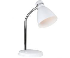 Nordlux 73065001 - Lampada da tavolo Cyclone, 40 W E14, colore: Bianco