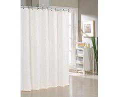 Duck River Textile Livingston Tenda da Doccia, Bianco, 70x72