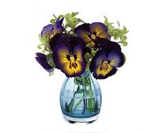 Dartington Cristallo Vaso di Vetro Petite Protector, Inchiostro Blu