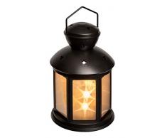 Idena Lanterna a LED a Forma di Stella, Nero, 2 modalitÃ .