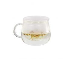 Aufora AFRA1514 - Tazza da tÃ¨ in vetro