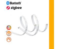 Ledvance Smart Flex RGBW, Striscia LED Zigbee, Luce Colorata, Kit Estensione, 120 cm