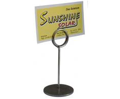 Decor Service Segnaposto, Acciaio Inossidabile, Argento, 7Â cm